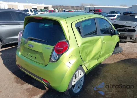 2014 Chevrolet Spark 1Lt Auto из США, поврежденный, VIN KL8CD6S95EC426412